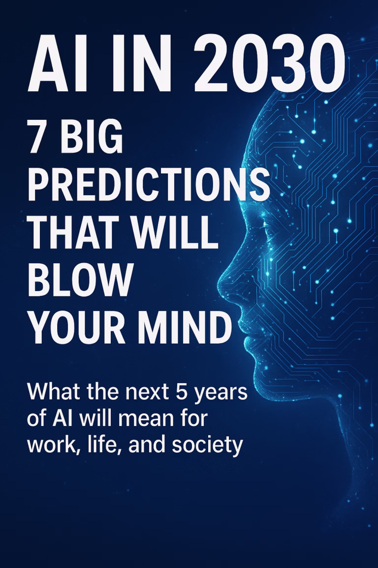 AI in 2030: 7 Big Predictions That Will Blow Your Mind 1 AI in 2030: 7 Big Predictions That Will Blow Your Mind