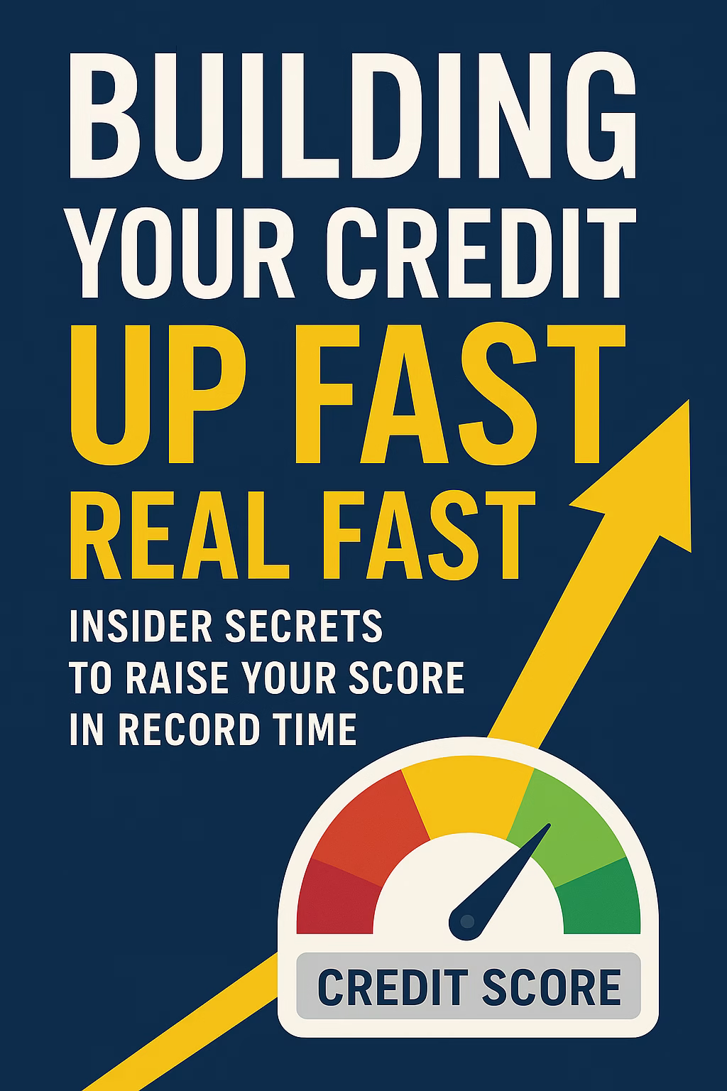 Building Your Credit Up Fast—Real Fast 1 ebook cover digital download
